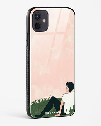 Whispering Grass [BREATHE] Glass Case Phone Cover (Apple)