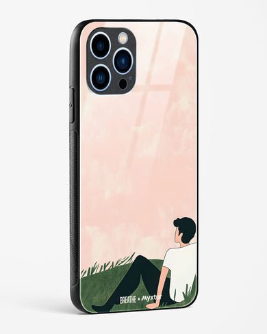 Whispering Grass [BREATHE] Glass Case Phone Cover (Apple)