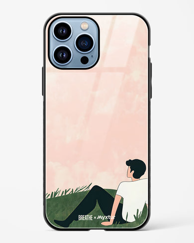 Whispering Grass [BREATHE] Glass Case Phone Cover (Apple)