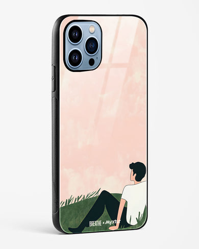 Whispering Grass [BREATHE] Glass Case Phone Cover (Apple)