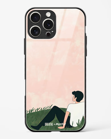 Whispering Grass [BREATHE] Glass Case Phone Cover (Apple)