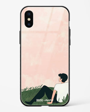 Whispering Grass [BREATHE] Glass Case Phone Cover (Apple)