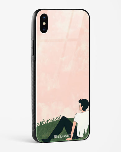 Whispering Grass [BREATHE] Glass Case Phone Cover (Apple)