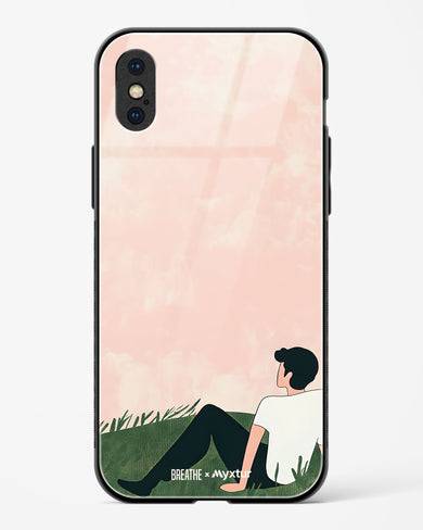 Whispering Grass [BREATHE] Glass Case Phone Cover (Apple)