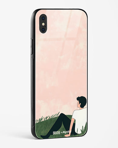 Whispering Grass [BREATHE] Glass Case Phone Cover (Apple)