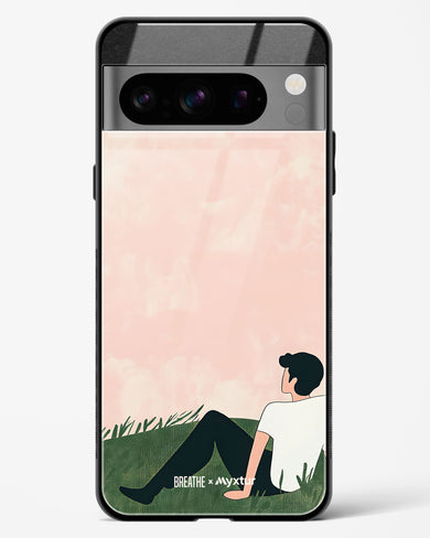 Whispering Grass [BREATHE] Glass Case Phone Cover (Google)