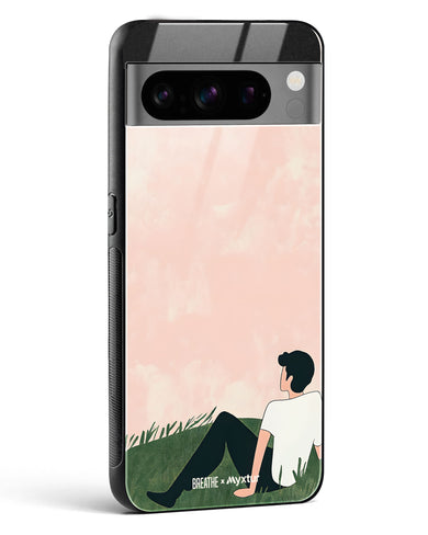 Whispering Grass [BREATHE] Glass Case Phone Cover (Google)