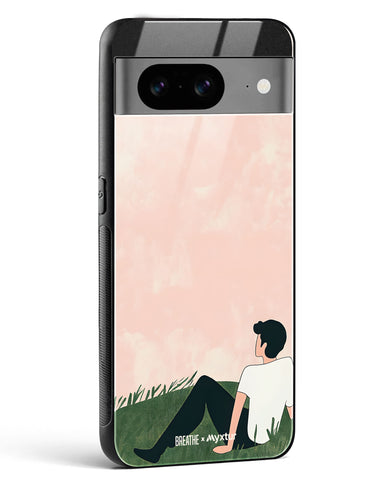 Whispering Grass [BREATHE] Glass Case Phone Cover (Google)