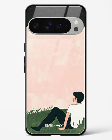 Whispering Grass [BREATHE] Glass Case Phone Cover (Google)