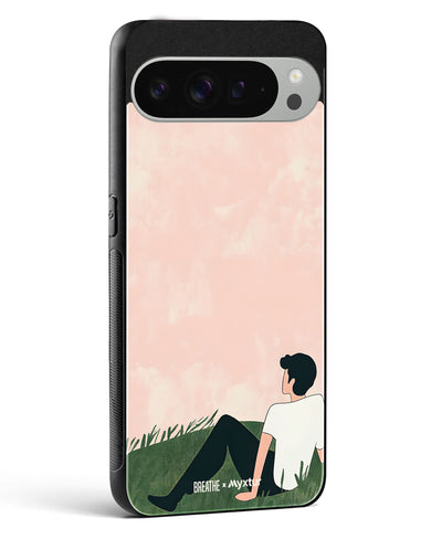 Whispering Grass [BREATHE] Glass Case Phone Cover (Google)