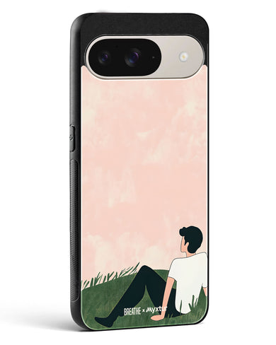 Whispering Grass [BREATHE] Glass Case Phone Cover (Google)