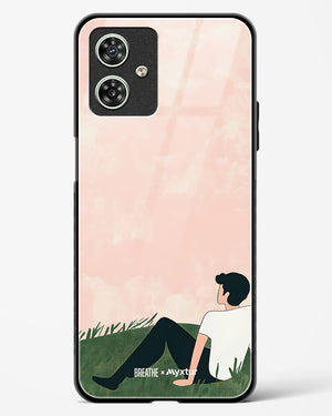 Whispering Grass [BREATHE] Glass Case Phone Cover (Motorola)