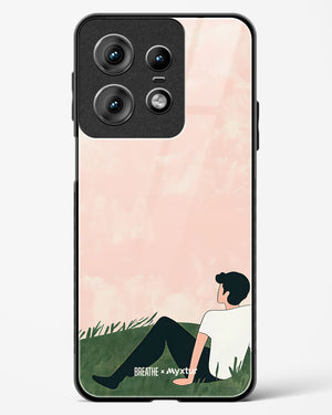 Whispering Grass [BREATHE] Glass Case Phone Cover (Motorola)