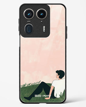 Whispering Grass [BREATHE] Glass Case Phone Cover (Motorola)