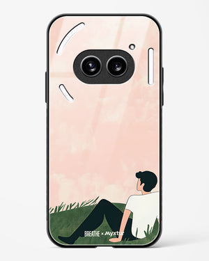 Whispering Grass [BREATHE] Glass Case Phone Cover (Nothing)