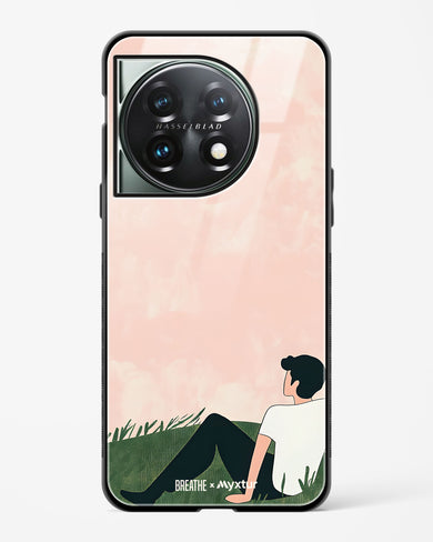 Whispering Grass [BREATHE] Glass Case Phone Cover (OnePlus)