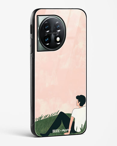 Whispering Grass [BREATHE] Glass Case Phone Cover (OnePlus)