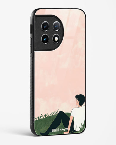 Whispering Grass [BREATHE] Glass Case Phone Cover (OnePlus)