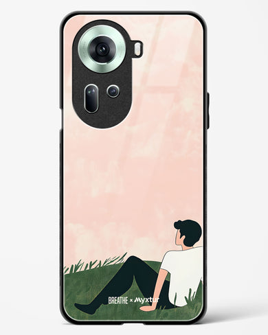 Whispering Grass [BREATHE] Glass Case Phone Cover (Oppo)