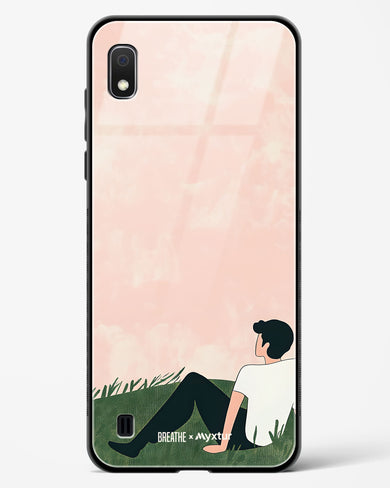 Whispering Grass [BREATHE] Glass Case Phone Cover (Samsung)