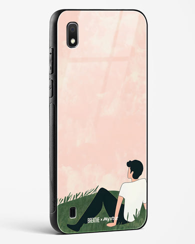 Whispering Grass [BREATHE] Glass Case Phone Cover (Samsung)