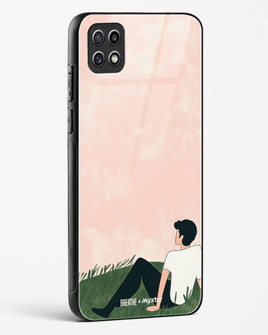 Whispering Grass [BREATHE] Glass Case Phone Cover (Samsung)