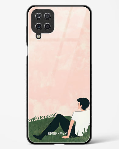 Whispering Grass [BREATHE] Glass Case Phone Cover (Samsung)