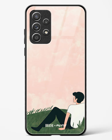 Whispering Grass [BREATHE] Glass Case Phone Cover (Samsung)