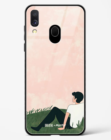 Whispering Grass [BREATHE] Glass Case Phone Cover (Samsung)