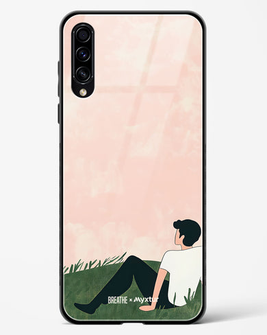 Whispering Grass [BREATHE] Glass Case Phone Cover (Samsung)