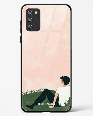 Whispering Grass [BREATHE] Glass Case Phone Cover (Samsung)