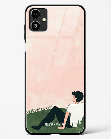 Whispering Grass [BREATHE] Glass Case Phone Cover (Samsung)