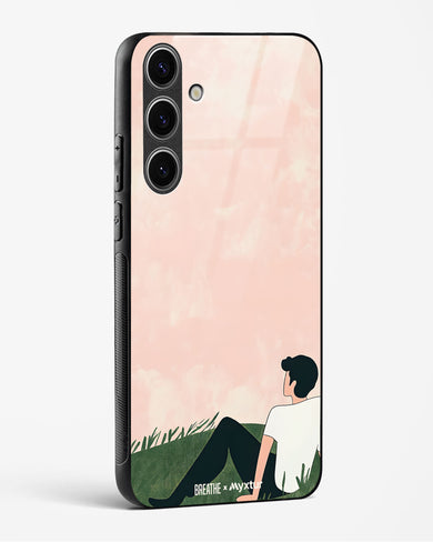 Whispering Grass [BREATHE] Glass Case Phone Cover (Samsung)