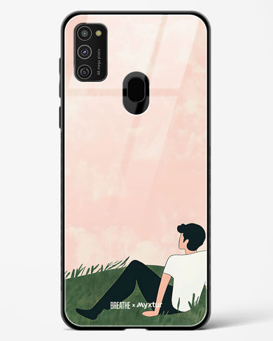 Whispering Grass [BREATHE] Glass Case Phone Cover (Samsung)