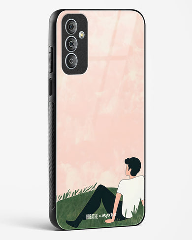 Whispering Grass [BREATHE] Glass Case Phone Cover (Samsung)