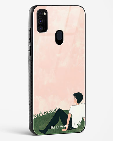 Whispering Grass [BREATHE] Glass Case Phone Cover (Samsung)