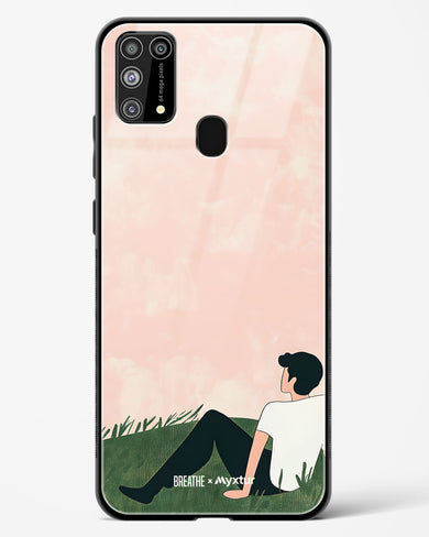 Whispering Grass [BREATHE] Glass Case Phone Cover (Samsung)