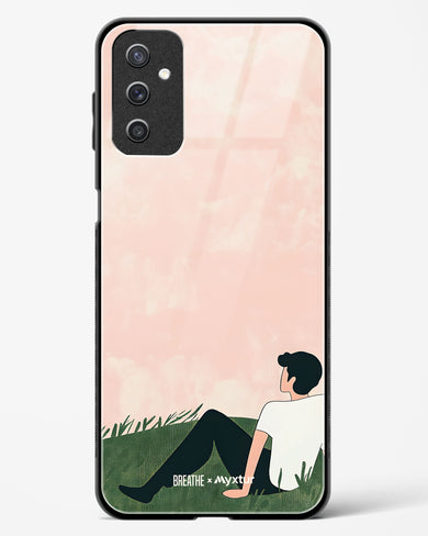 Whispering Grass [BREATHE] Glass Case Phone Cover (Samsung)