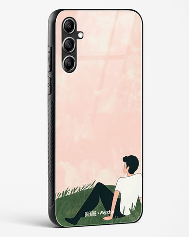 Whispering Grass [BREATHE] Glass Case Phone Cover (Samsung)