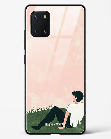 Whispering Grass [BREATHE] Glass Case Phone Cover (Samsung)