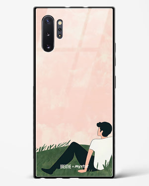 Whispering Grass [BREATHE] Glass Case Phone Cover (Samsung)