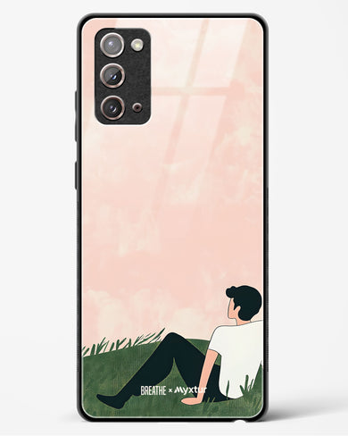 Whispering Grass [BREATHE] Glass Case Phone Cover (Samsung)