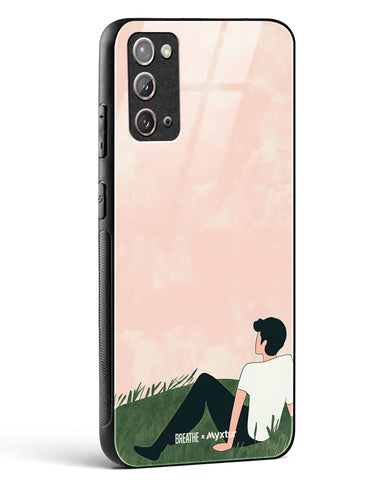 Whispering Grass [BREATHE] Glass Case Phone Cover (Samsung)