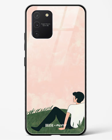 Whispering Grass [BREATHE] Glass Case Phone Cover (Samsung)