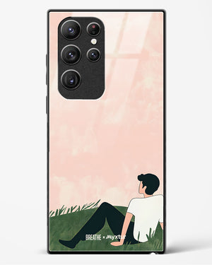 Whispering Grass [BREATHE] Glass Case Phone Cover (Samsung)