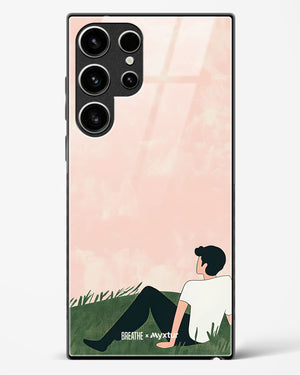 Whispering Grass [BREATHE] Glass Case Phone Cover (Samsung)