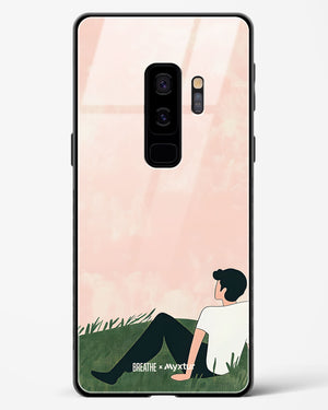 Whispering Grass [BREATHE] Glass Case Phone Cover (Samsung)