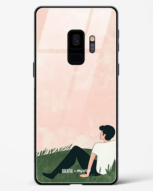 Whispering Grass [BREATHE] Glass Case Phone Cover (Samsung)