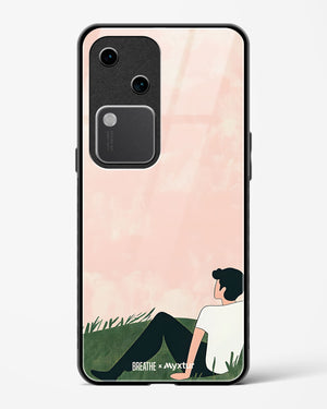 Whispering Grass [BREATHE] Glass Case Phone Cover (Vivo)