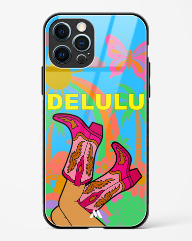 Delulu Dreamscape Glass Case Phone Cover (Apple)
